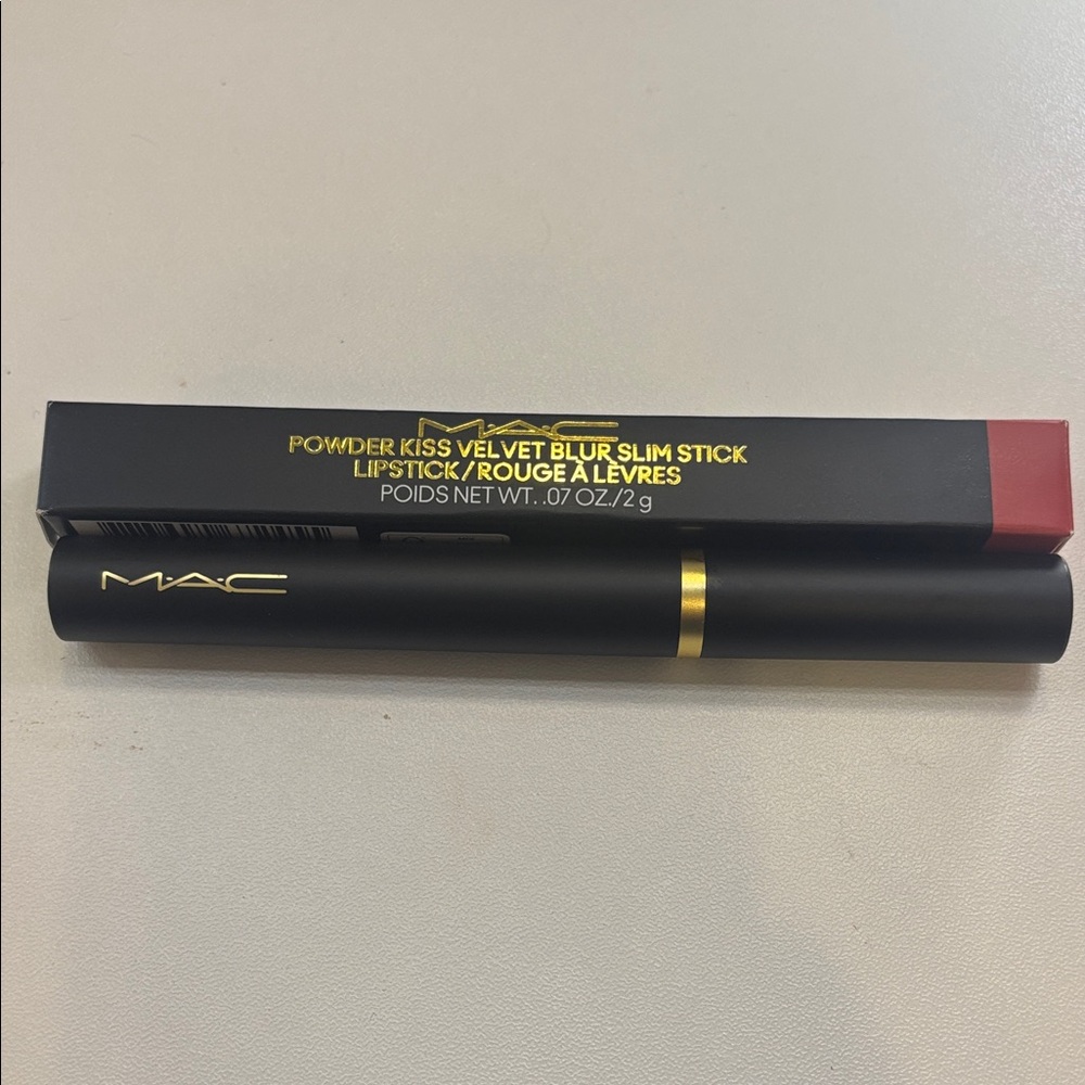MAC Velvet Blur Slim Stick Lipstick 898 Sheer Outrage